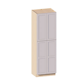 Gris Lunar - Gabinete de despensa alto de 76.2 cm ancho x 243.84 cm alto