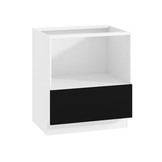 Frameless Matte Black - 30"W Microwave Base Cabinet