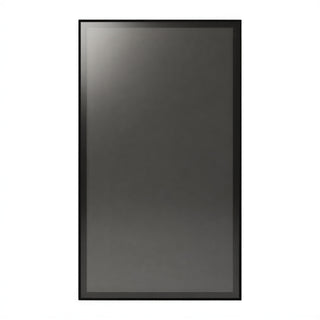 Frameless Midnight Glass - 36"W × 12"H Standard Wall Cabinet