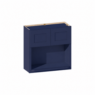 Azul Marino - Gabinete de Pared para Microondas de 30"An. × 30"Al.