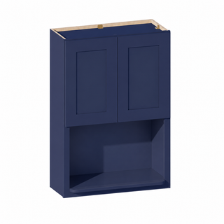 Azul Marino - Mueble Superior para Microondas de 30"An. × 42"Al.