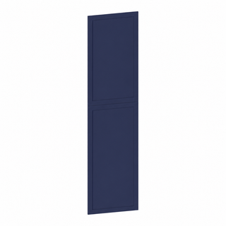 Azul marino - Panel decorativo de puerta alta de 23-1/2" An. × 90-1/2" L