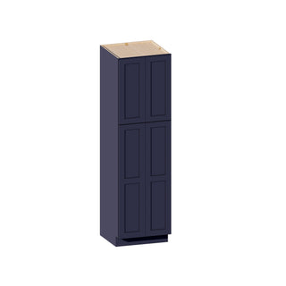 Azul Marino - Gabinete de Despensa Alto de 24"W × 84"H
