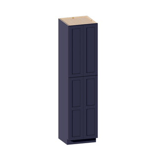 Azul marino - Mueble alto de despensa de 24" An. × 96" Al.