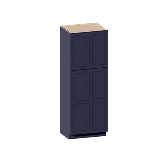Azul Marino - Mueble de despensa alto de 76 cm de ancho x 213 cm de alto