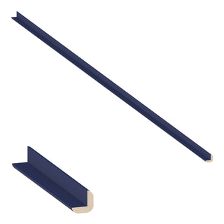 Navy Blue - 3/4"W × 96"L Outside Corner Molding