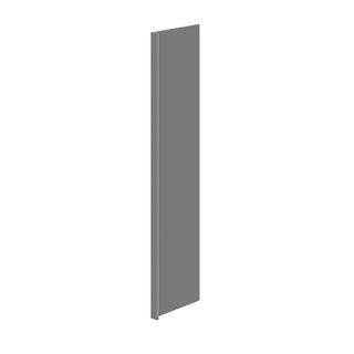 High-Glossy Gray - 24"W × 96"L Refrigerator End Panel