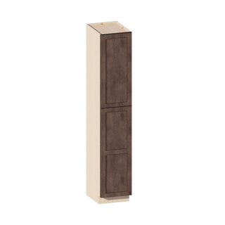 Rustic Wood - 18"W × 96"H Tall Pantry Cabinet