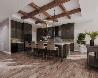 Smokey Ash - 30"W × 15"H Wine Rack Wall Cabinet