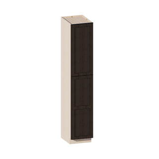 Ceniza ahumada - Gabinete de despensa alto de 45.72 cm de ancho × 243.84 cm de alto