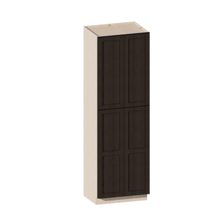 Ceniza Ahumada - Gabinete de Despensa Alto de 76 cm de Ancho x 244 cm de Alto