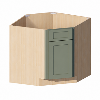 Sage Breeze - 36"W Corner Sink Base Cabinet