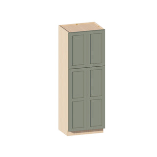 Gabinete de despensa alto Sage Breeze - 30"W × 84"H