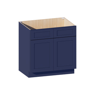 Navy Blue - 33"W Sink Base Cabinet