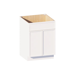 Slim Dove White - 24"W Standard Base Cabinet