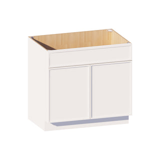 Slim Dove White - 36"W Standard Base Cabinet