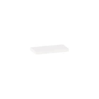 Dove White - 24"W × 2-1/16"H Floating Shelf