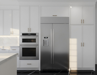 Slim Dove White - 27"W × 30"H Standard Wall Cabinet