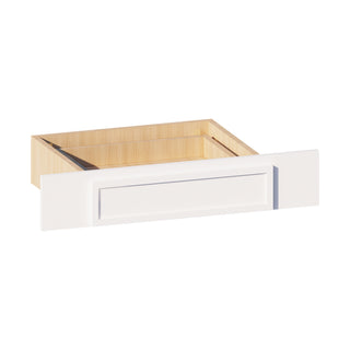 Dove White - 36"W × 7"H Knee Drawer