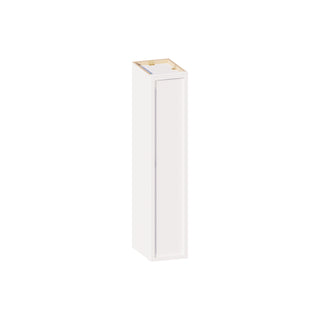 Slim Dove White - 09"W × 42"H Standard Wall Cabinet