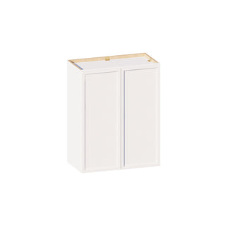 Slim Dove White - 24"W × 30"H Standard Wall Cabinet