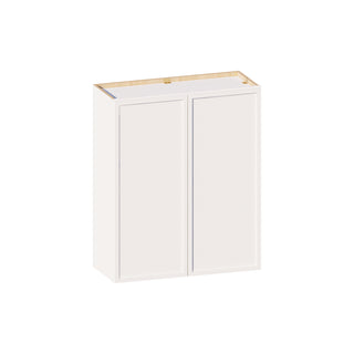 Slim Dove White - 30"W × 36"H Standard Wall Cabinet