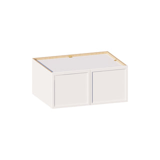 Slim Dove White - 33"W × 15"H Deep (24") Wall Bridge Cabinet