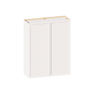 Slim Dove White - 33"W × 42"H Standard Wall Cabinet