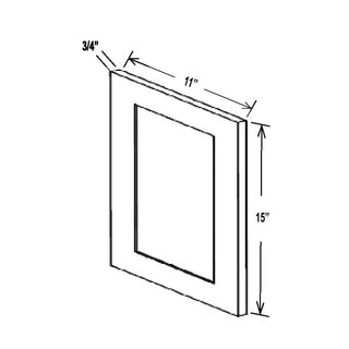 Sage Breeze Shaker Sample Door