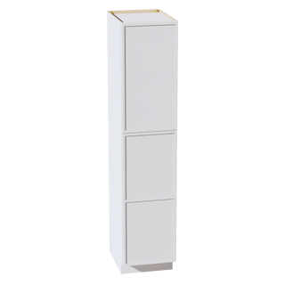 SF-TP1884: Frost White Slim Shaker 18"W x 84"H x 24"D 2 Doors & 5 Shelves Tall Shelf Pantry Cabinets