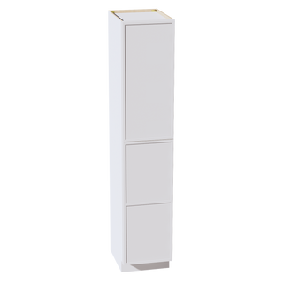 SF-TP1890: Frost White Slim Shaker 18"W x 90"H x 24"D 2 Doors & 5 Shelves Tall Shelf Pantry Cabinets