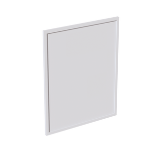 SF-WP-BASE: Frost White Slim Shaker 23-1/2"W x 29-1/2"H x 3/4"D Wainscot Panel Base