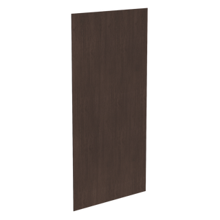 SM-BP48x96-1/4: Mocha Brown Slim Shaker 48"W x 96"H x 1/4"D Base End Skin Panel