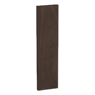 SM-FLS48: Mocha Brown Slim Shaker 48"W x 2"H x 12"D Flat Shelf