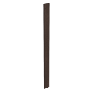 SM-WF342: Mocha Brown Slim Shaker 03"W x 42"H Wall Cabinet Filler