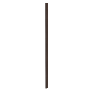 SM-WF396: Mocha Brown Slim Shaker 03"W x 96"H Wall Cabinet Filler