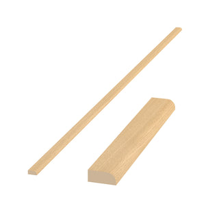 Oak Blonde - 5/8"W × 96"L Scribe Molding