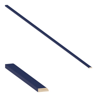 Navy Blue - 5/8"W × 96"L Scribe Molding
