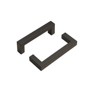 Square Pull - MATTE BLACK - 96mm