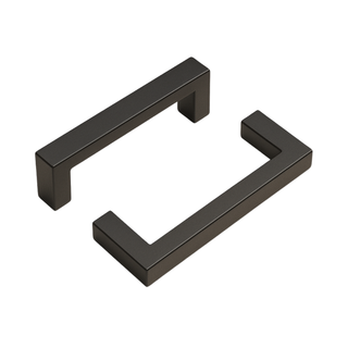 Square Pull - MATTE BLACK - 128mm