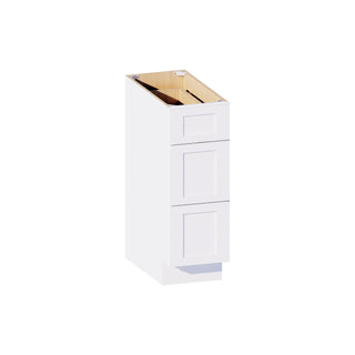 Classic White - 12"W Drawer Base Cabinet