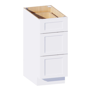 Classic White - 15"W Drawer Base Cabinet