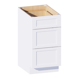 Classic White - 18"W Drawer Base Cabinet