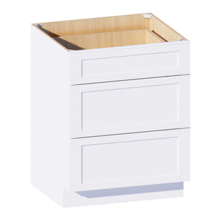 Classic White - 27"W Drawer Base Cabinet