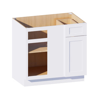 Classic White - 36"W Blind Corner Base Cabinet