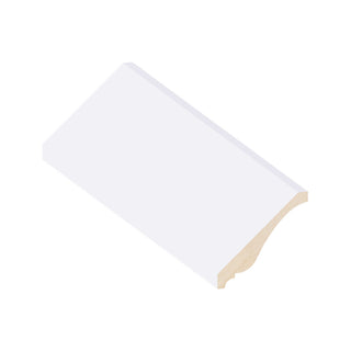 Classic White - 3-5/8"W × 96"L Decorative Molding
