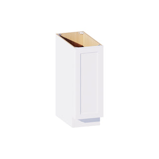 Classic White - 12"W Full-Height Door Base Cabinet