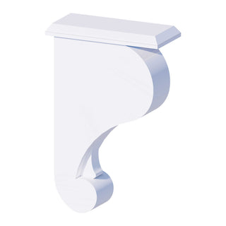 Classic White - 5-7/8"W × 13-1/16"L Corbel