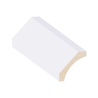 Classic White - 3-5/8"W × 96"L Cove Crown Molding