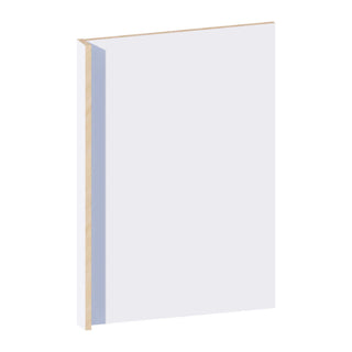 Classic White - 24"W × 34-1/2"L Dishwasher Return Panel